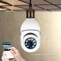 Mini telecamera WiFi PTZ impermeabile con lampadina